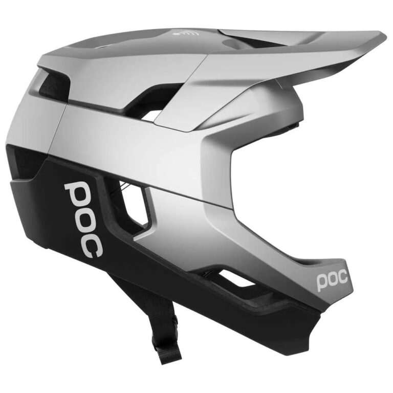 POC Otocon Race MIPS Downhill Helmet S Argentite Silver / Uranium Black Matt - L Argentite Silver / Uranium Black Matt - Image 3