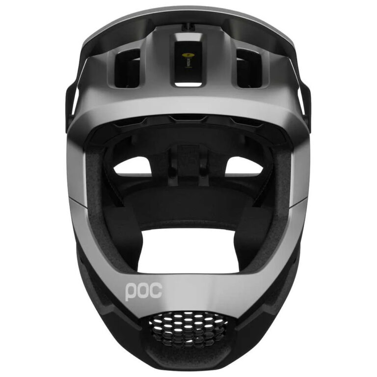 POC Otocon Race MIPS Downhill Helmet S Argentite Silver / Uranium Black Matt - L Argentite Silver / Uranium Black Matt - Image 4