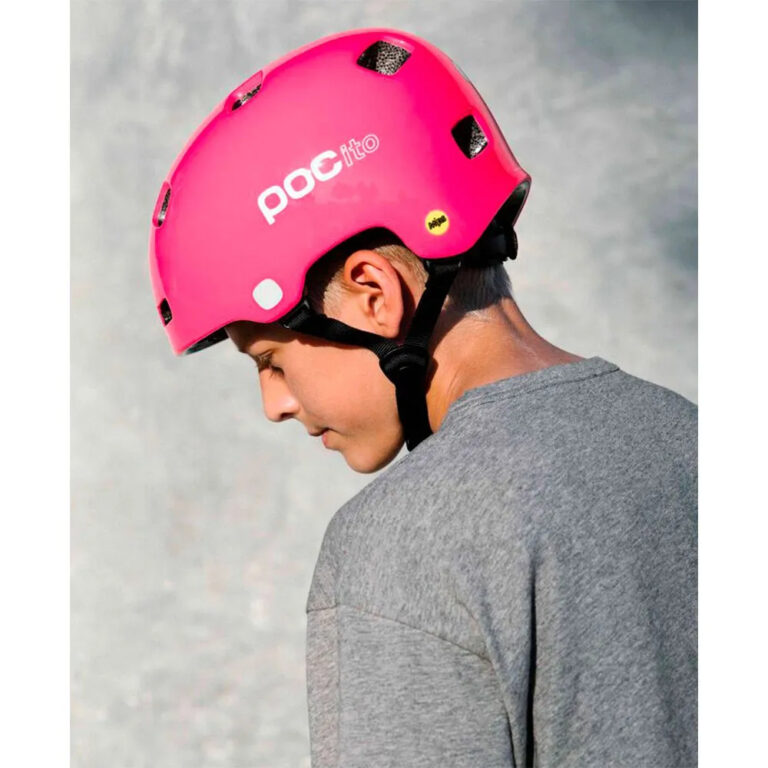 POC POCito Crane MIPS Junior Helmet M-L Fluorescent Pink - XS-S Fluorescent Pink - Image 6