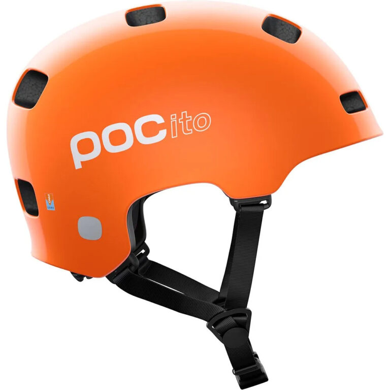 POC POCito Crane MIPS Junior Helmet M-L Fluorescent Orange - XS-S Fluorescent Orange - Image 3