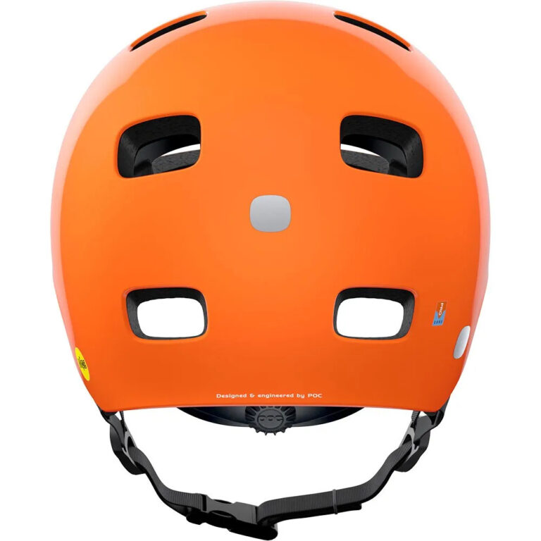 POC POCito Crane MIPS Junior Helmet M-L Fluorescent Orange - XS-S Fluorescent Orange - Image 4