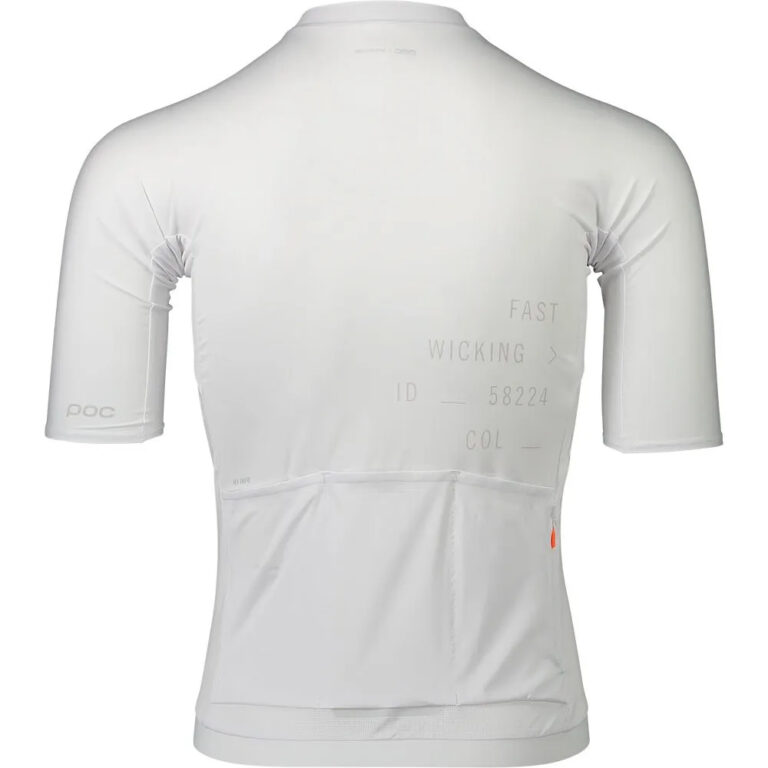 POC Pristine Print Short Sleeve Jersey XS Hydrogen White - XL Hydrogen White - Image 2