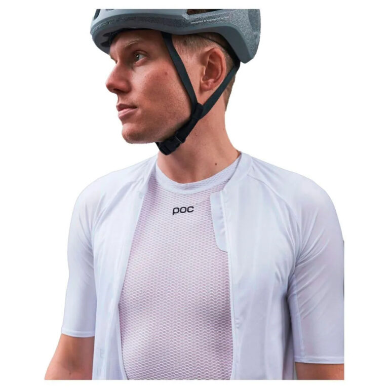 POC Pristine Print Short Sleeve Jersey XS Hydrogen White - XL Hydrogen White - Image 3