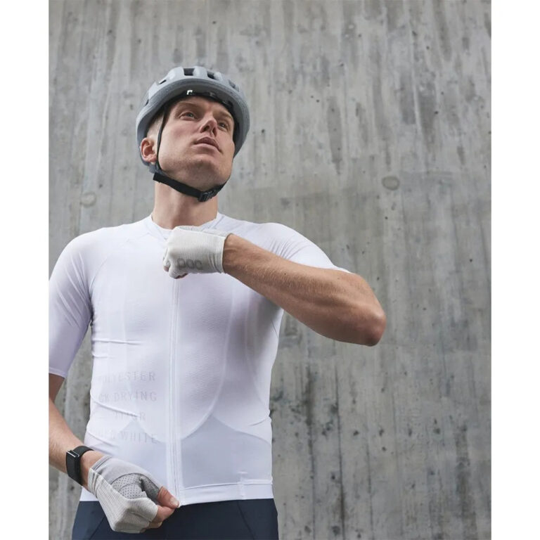 POC Pristine Print Short Sleeve Jersey XS Hydrogen White - XL Hydrogen White - Image 6