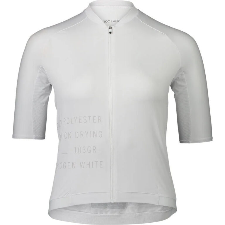 POC Pristine Print Short Sleeve Jersey L Hydrogen White - XL Hydrogen White - Image 3