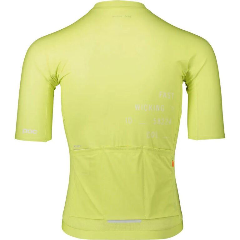 POC Pristine Print Short Sleeve Jersey S Lemon Calcite - Image 2