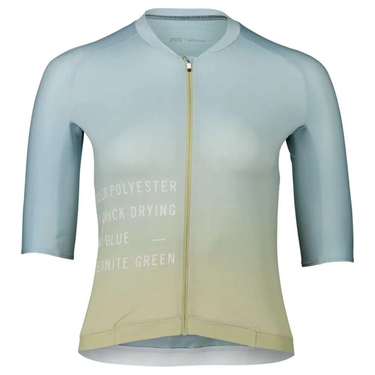 POC Pristine Print Short Sleeve Jersey S Gradient Mineral Blue - L Gradient Mineral Blue - Image 3