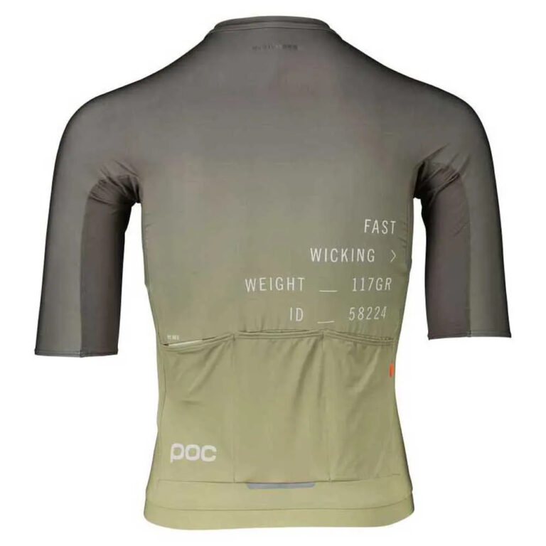 POC Pristine Print Short Sleeve Jersey M Gradient Prehnite Green - L Gradient Prehnite Green - Image 4