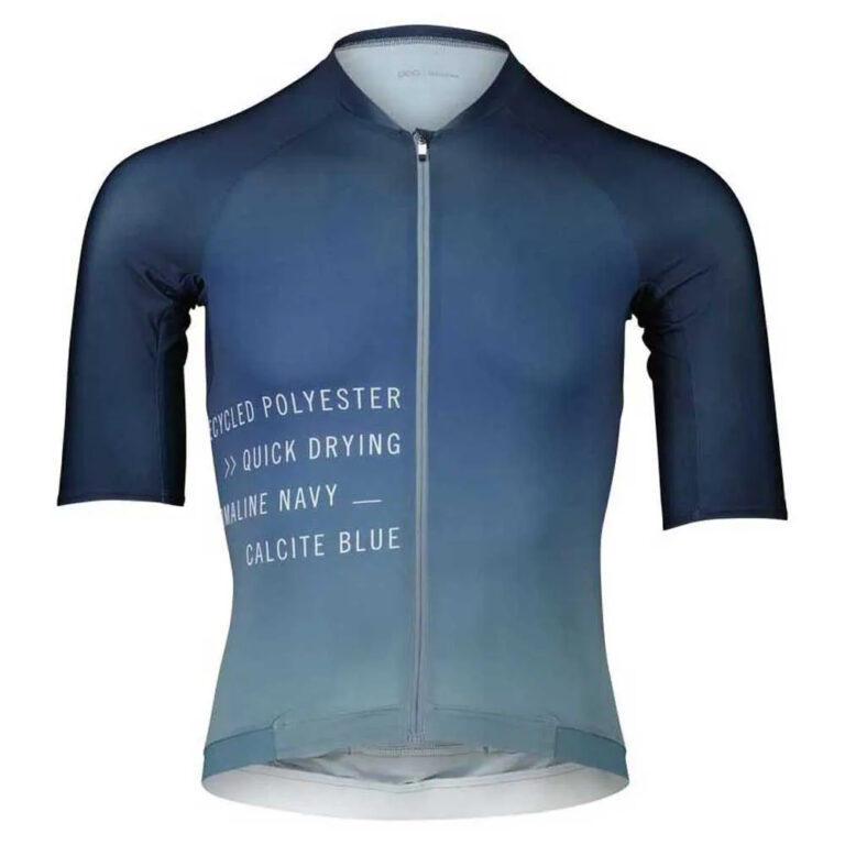 POC Pristine Print Short Sleeve Jersey L Gradient Turmaline Navy - Image 3