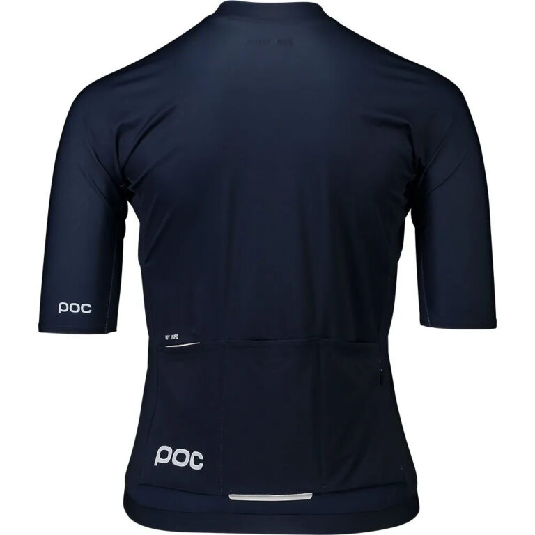 POC Pristine Short Sleeve Jersey XS Turmaline Navy - XL Turmaline Navy - Image 4