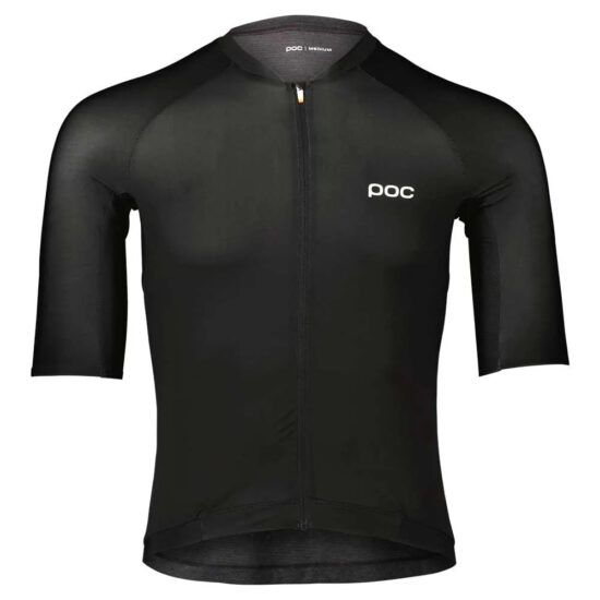 POC Pristine Short Sleeve Jersey S Uranium Black - XL Uranium Black