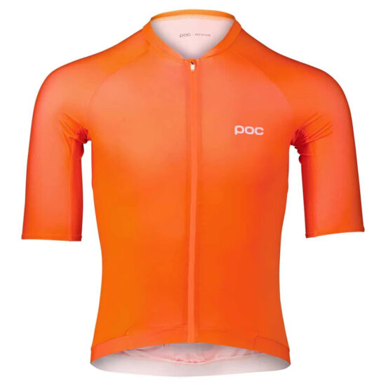 POC Pristine Short Sleeve Jersey S Zink Orange - L Zink Orange