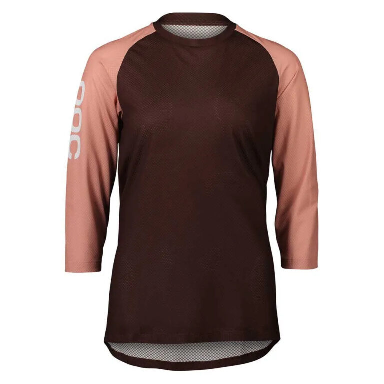 POC Pure 3/4 Sleeve Enduro Jersey S Axinite Brown / Rock Salt - Image 3