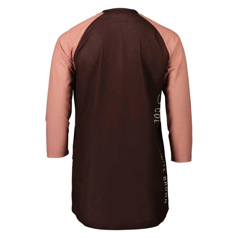 POC Pure 3/4 Sleeve Enduro Jersey S Axinite Brown / Rock Salt - Image 4