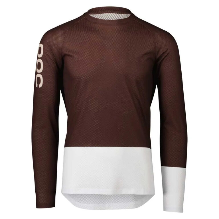 POC Pure Long Sleeve Enduro Jersey M Axinite Brown / Hydrogen White - L Axinite Brown / Hydrogen White