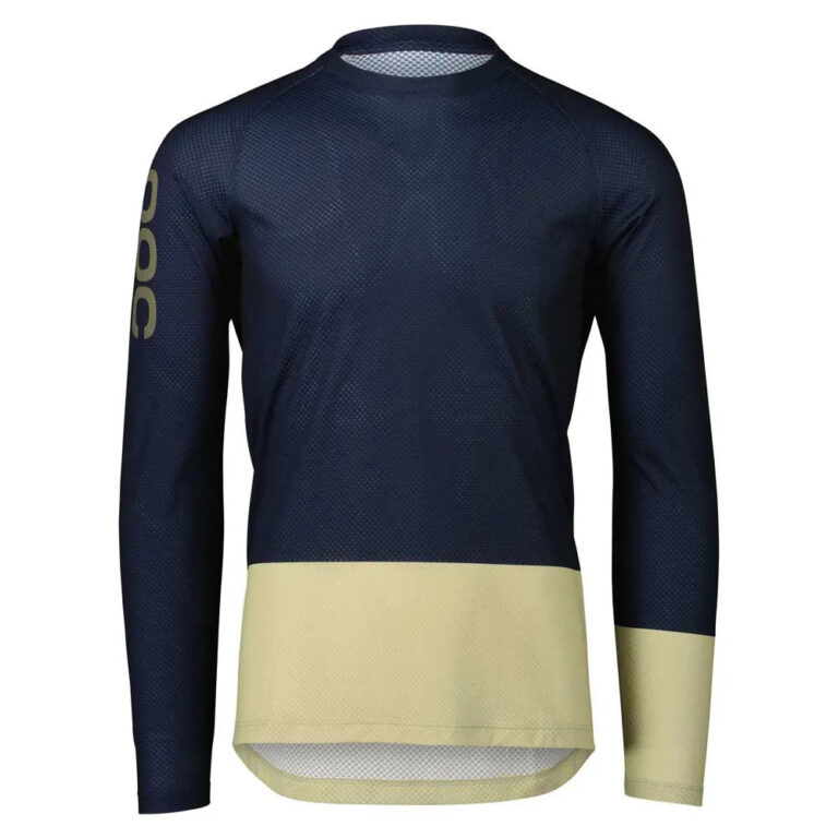 POC Pure Long Sleeve Enduro Jersey XS Turmaline Navy / Prehnite Green - S Turmaline Navy / Prehnite Green