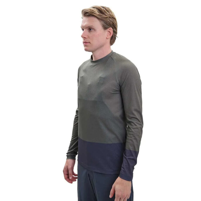 POC Pure Long Sleeve Enduro Jersey S Epidote Green / Sylvanite Grey - XL Epidote Green / Sylvanite Grey