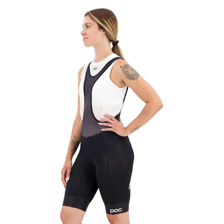 POC Pure VPDs Bib Shorts XS Uranium Black - L Uranium Black - Image 6