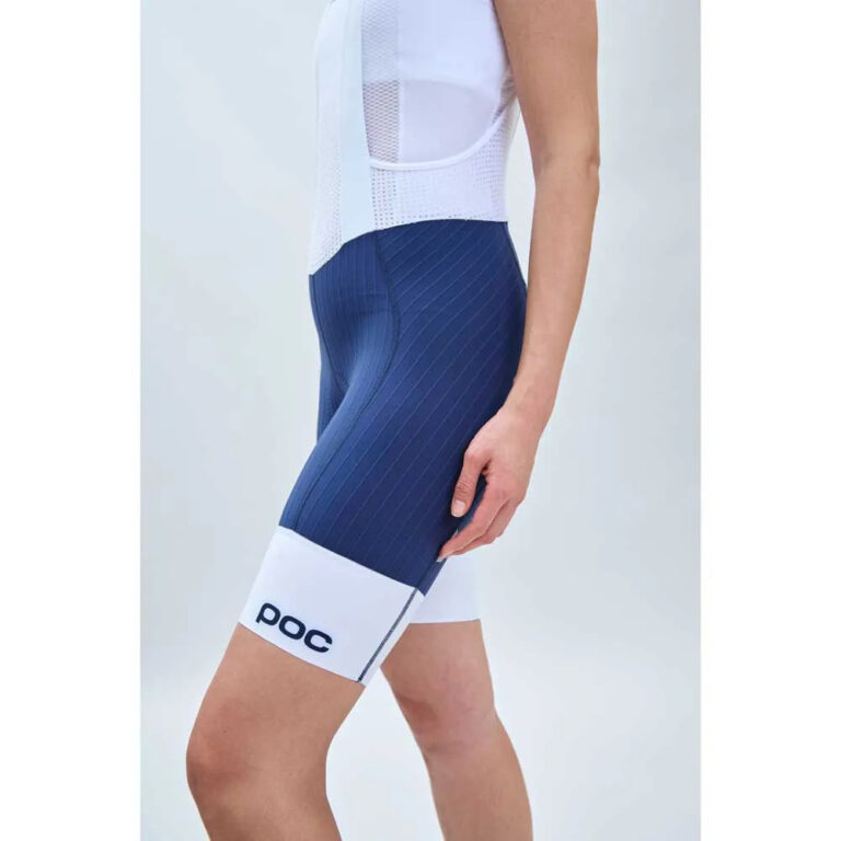 POC Raceday Bib Shorts XS Turmaline Navy / Hydrogen White - XL Turmaline Navy / Hydrogen White - Image 6