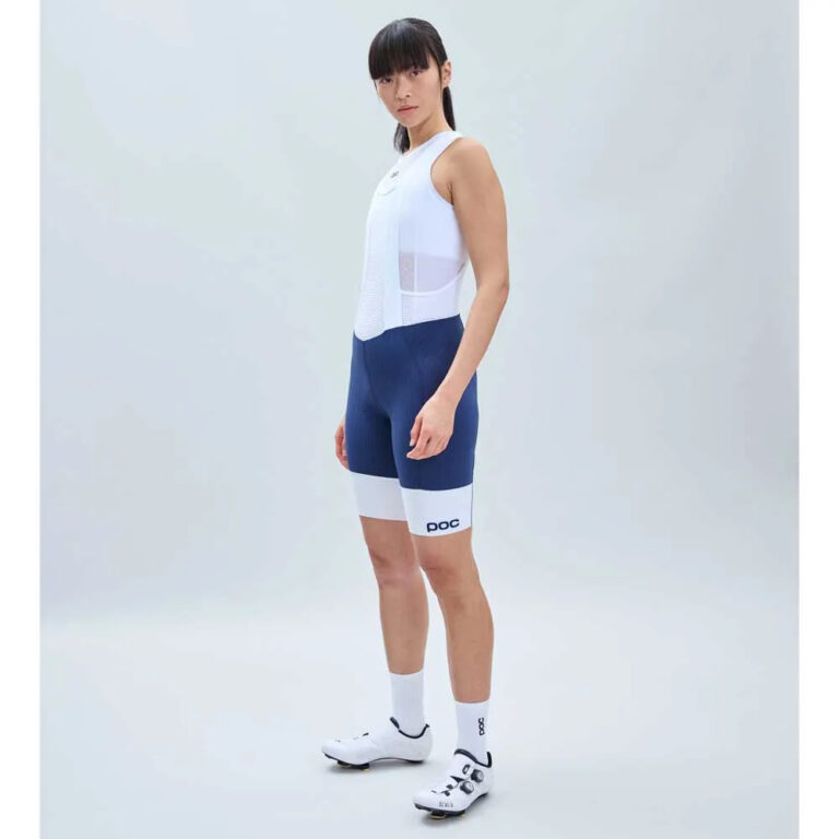 POC Raceday Bib Shorts XS Turmaline Navy / Hydrogen White - XL Turmaline Navy / Hydrogen White - Image 9