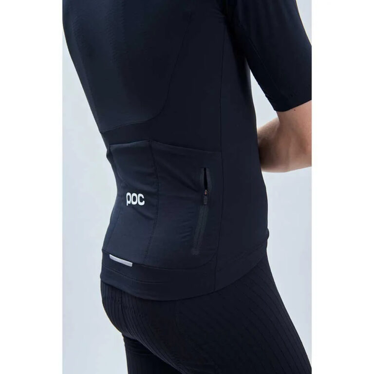 POC Raceday Short Sleeve Jersey M Uranium Black - XL Uranium Black - Image 6