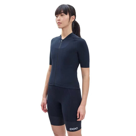 POC Raceday Short Sleeve Jersey XS Uranium Black - L Uranium Black