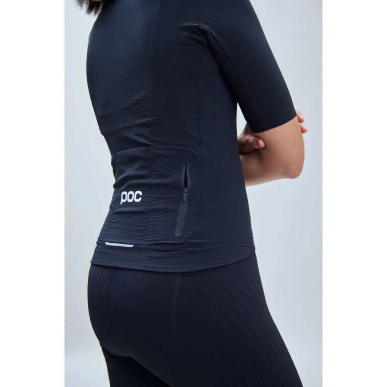 POC Raceday Short Sleeve Jersey XS Uranium Black - L Uranium Black - Image 6