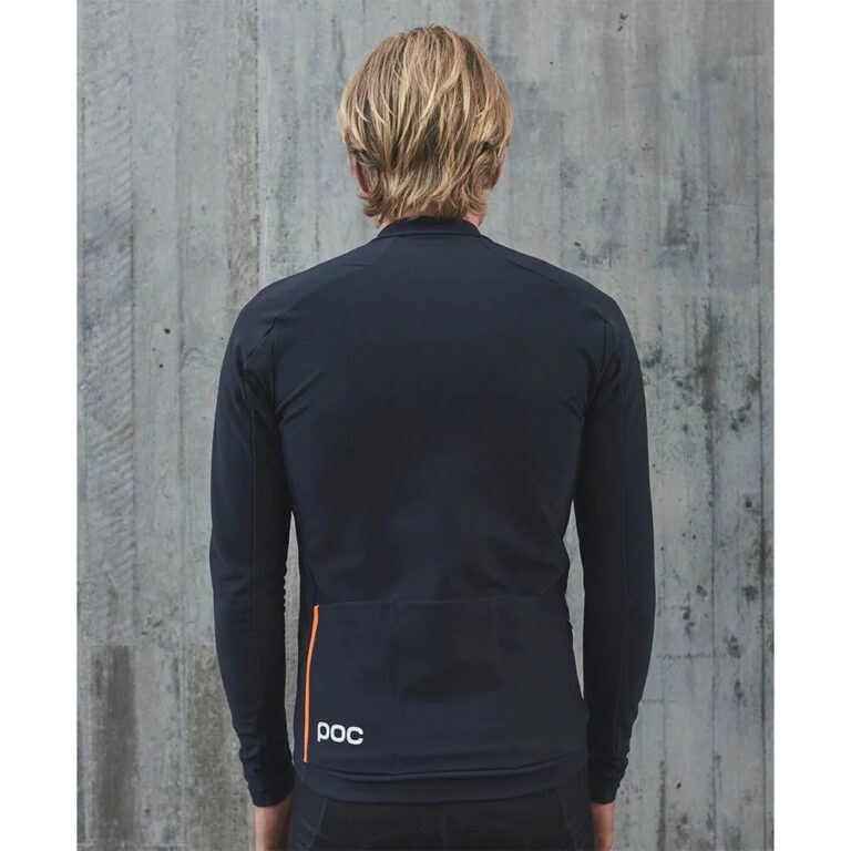 POC Radiant Long Sleeve Jersey 2XL Navy Black - Image 4