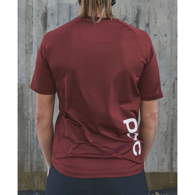 POC Reform Light Short Sleeve Jersey XS Garnet Red - M Garnet Red - Image 4