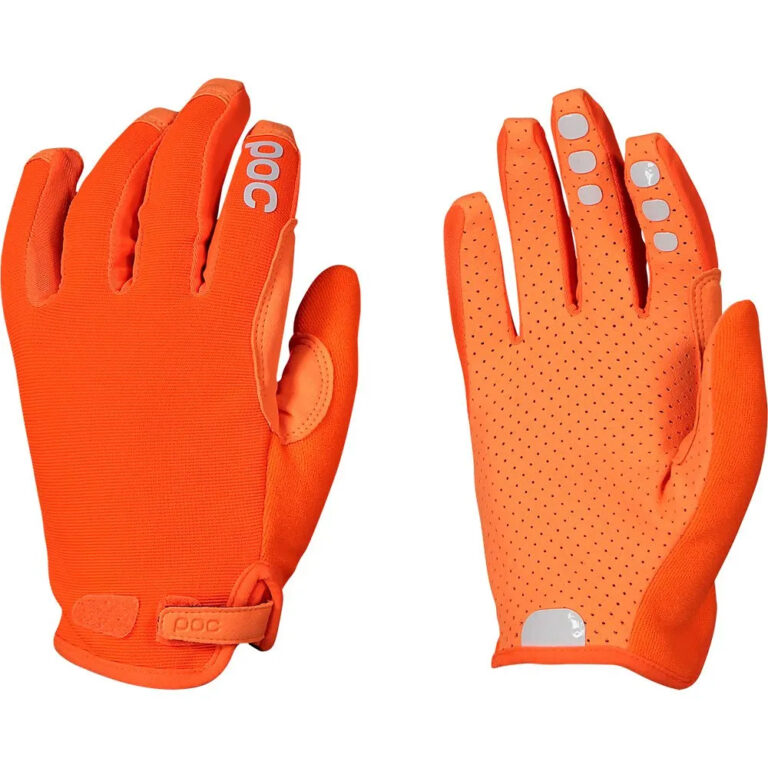 POC Resistance Adj Gloves XS Zink Orange - XL Zink Orange