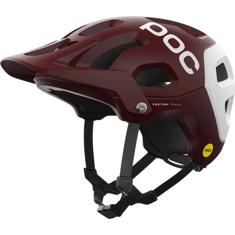 POC Tectal Race MIPS MTB Helmet S Garnet Red / Hydrogen White Matt - L Garnet Red / Hydrogen White Matt - Image 3