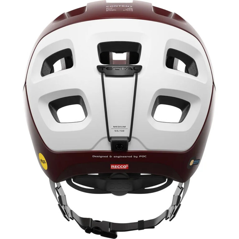 POC Tectal Race MIPS MTB Helmet S Garnet Red / Hydrogen White Matt - L Garnet Red / Hydrogen White Matt - Image 6