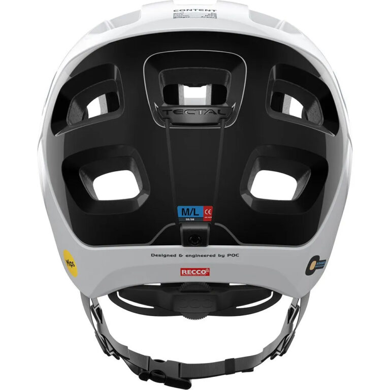 POC Tectal Race MIPS MTB Helmet S Hydrogen White / Uranium Black - L Hydrogen White / Uranium Black - Image 6