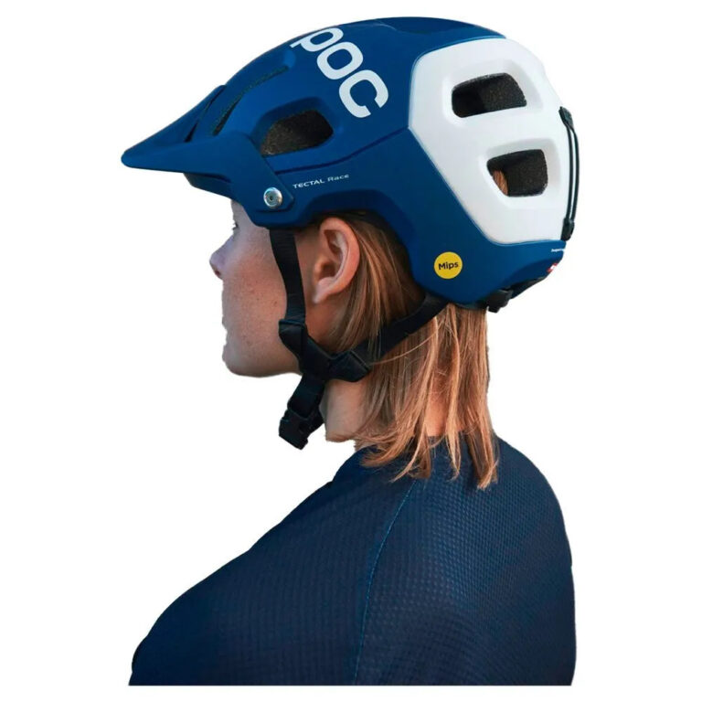 POC Tectal Race MIPS MTB Helmet S Lead Blue / Hydrogen White Matt - L Lead Blue / Hydrogen White Matt - Image 3