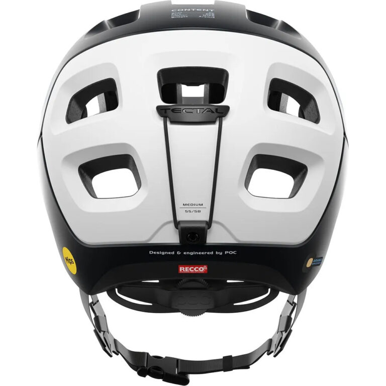 POC Tectal Race MIPS MTB Helmet S Uranium Black / Hydrogen White Matt - L Uranium Black / Hydrogen White Matt - Image 6