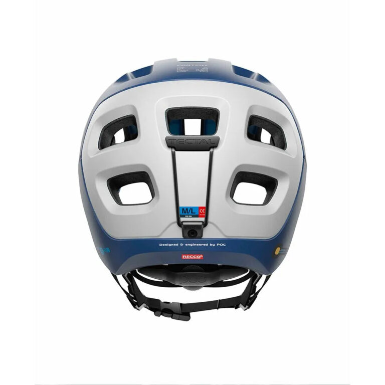 POC Tectal Race SPIN MTB Helmet XL-2XL Lead Blue / Hydrogen White Matt - XS-S Lead Blue / Hydrogen White Matt - Image 3