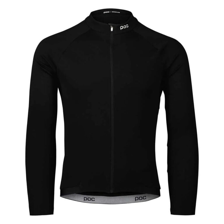 POC Thermal Lite Long Sleeve Jersey S Uranium Black - 2XL Uranium Black