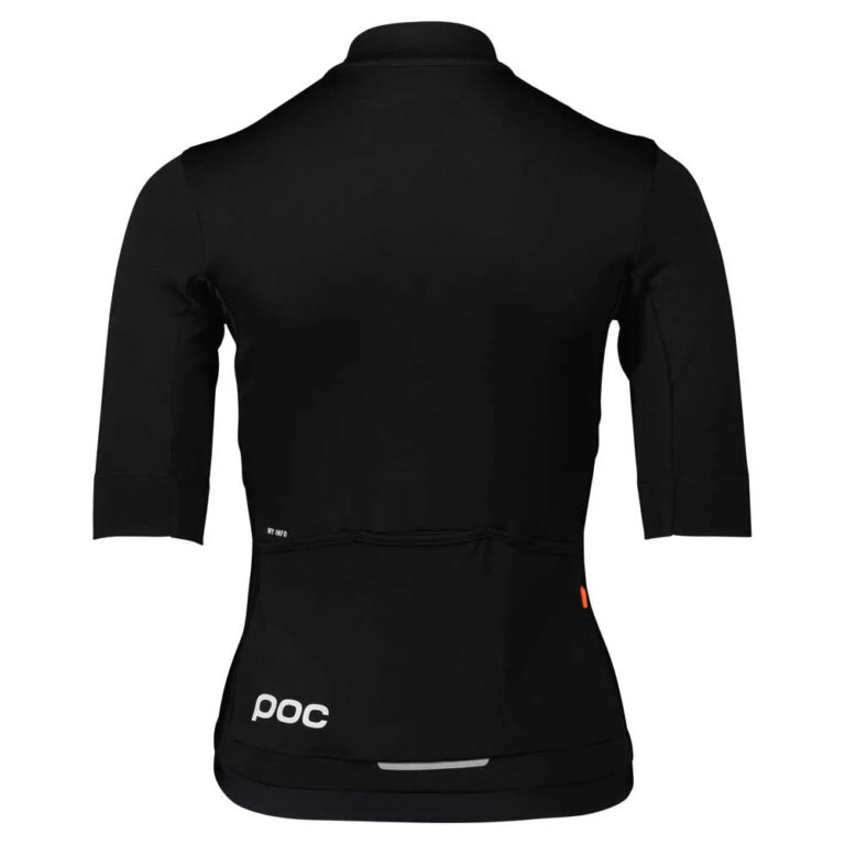 POC Thermal Lite Short Sleeve Jersey XS Uranium Black - XL Uranium Black - Image 2