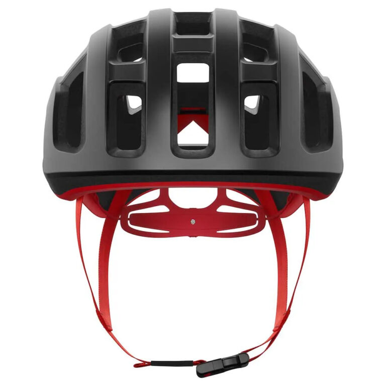 POC Ventral Lite Helmet S Uranium Black / Prismane Red Matt - L Uranium Black / Prismane Red Matt - Image 3