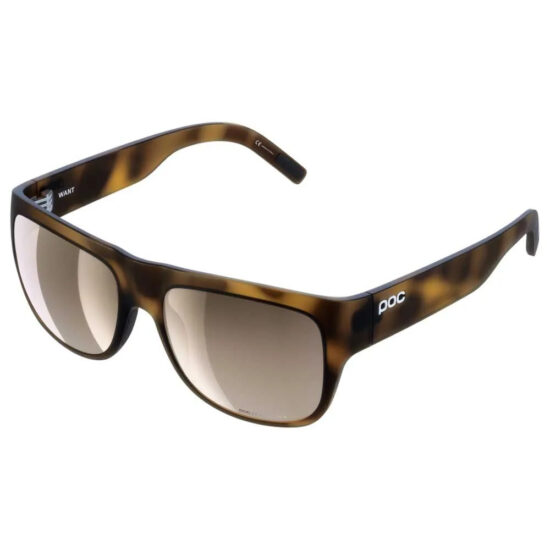 POC Want Sunglasses Clarity Trail / Partly Sunny Silver/CAT2 Tortoise Brown