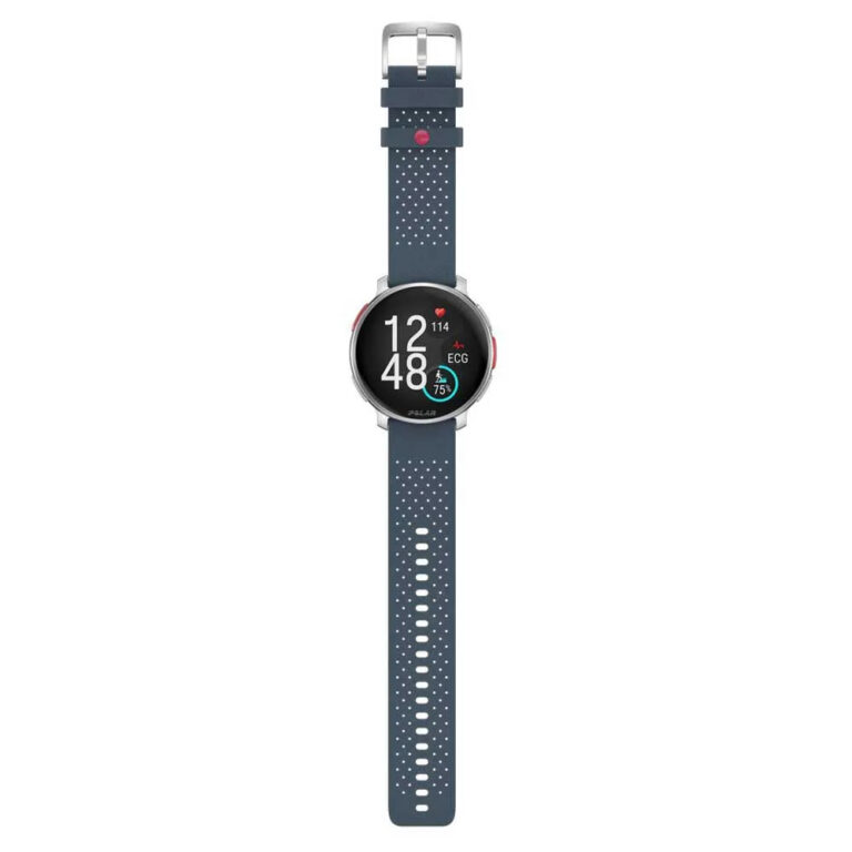 Polar 22 Mm Silicone Strap One Size Blue / Grey - Image 3