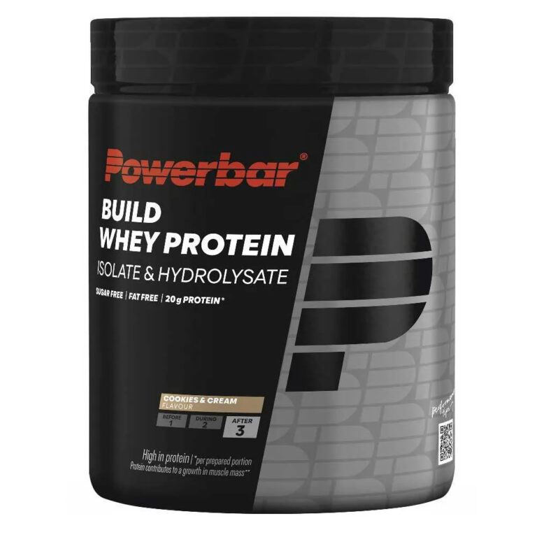 Powerbar Build Whey Isolate Black Line 550g Protein Powder Cookies &amp;amp; Cream One Size Multicolor