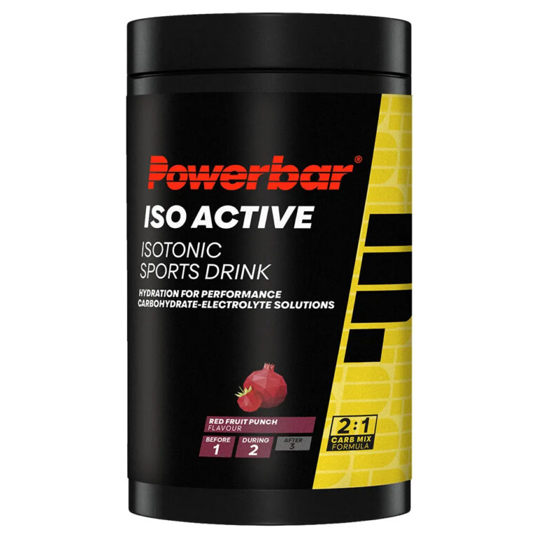 Powerbar Isoactive 600g Powder Red Fruits 6 Units One Size