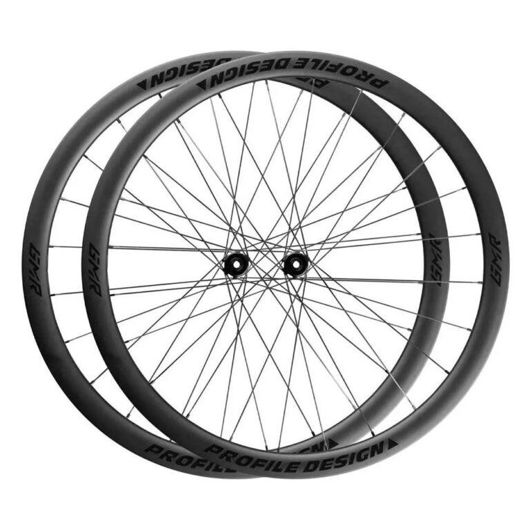 Profile design Profile Design GMR 38 Carbon CL Disc Tubeless Road Wheel Set 12 x 100 / 12 x 142 mm &amp; Shimano/Sram HG Black - Image 3