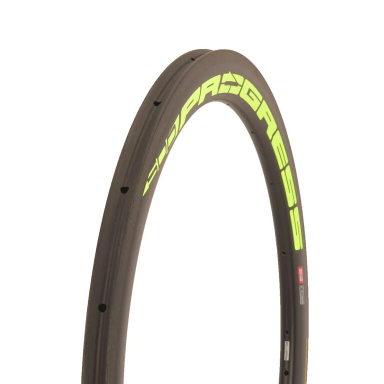 Progress A-Prime Carbon Tubular Rim 700 - 28&acute;&acute; 18H Yellow Fluo