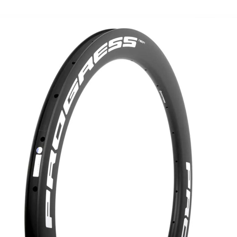 Progress Neon Disc Grafene Carbon T1000 Road Rim 700 - 28&acute;&acute; 24H White