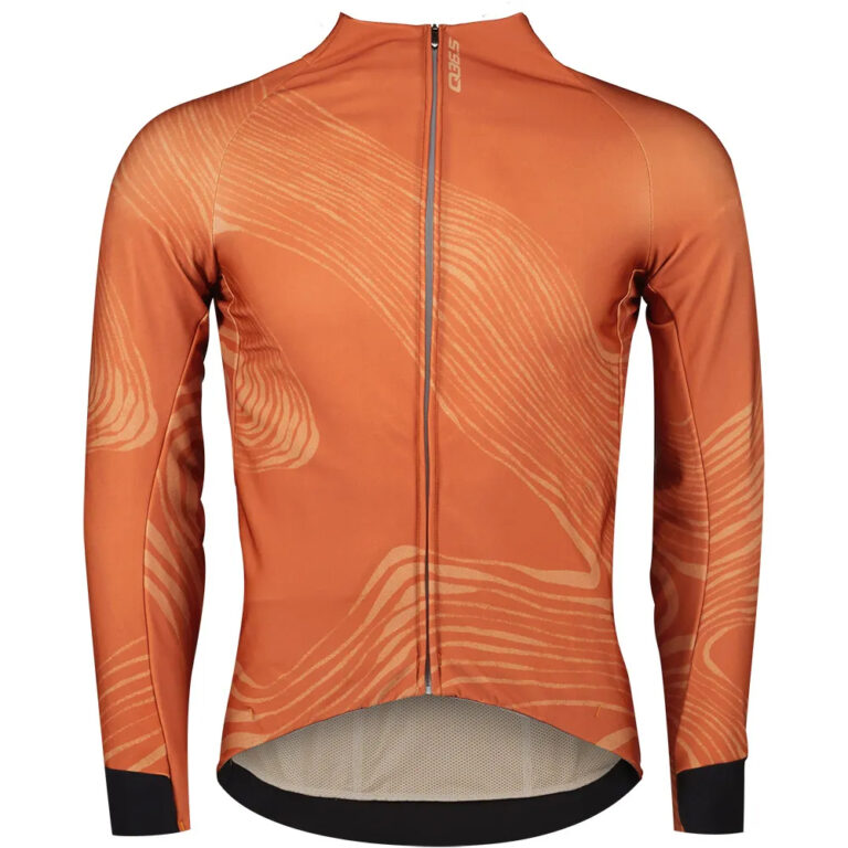 Q36.5 Gregarius Hybrid Dolomites Long Sleeve Jersey XS Rust Red - 2XL Rust Red