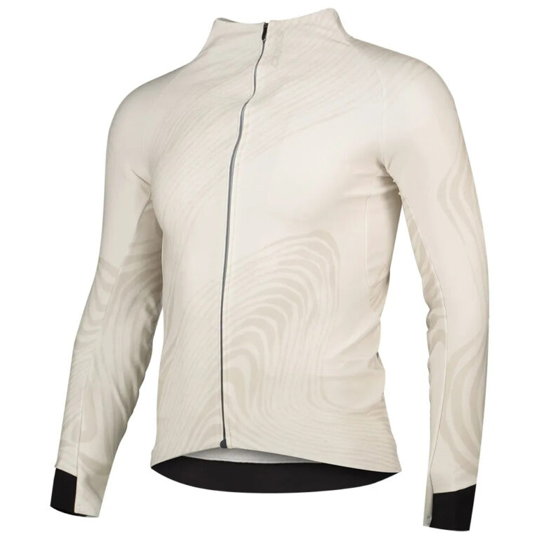 Q36.5 Gregarius Hybrid Dolomites Long Sleeve Jersey XS Silver Grey - 2XL Silver Grey - Image 2