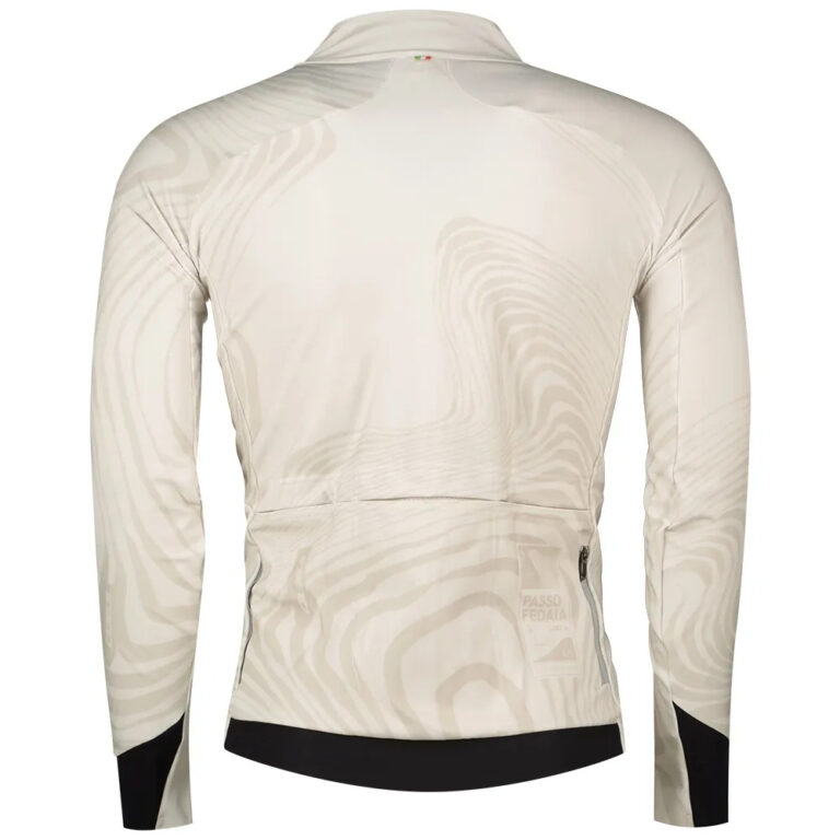 Q36.5 Gregarius Hybrid Dolomites Long Sleeve Jersey XS Silver Grey - 2XL Silver Grey - Image 3