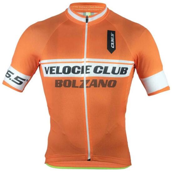 Q36.5 L1 Veloce Club Bolzano Short Sleeve Jersey XS Orange - S Orange